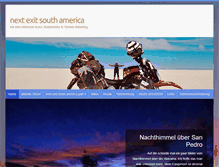 Tablet Screenshot of next-exit-south-america.com